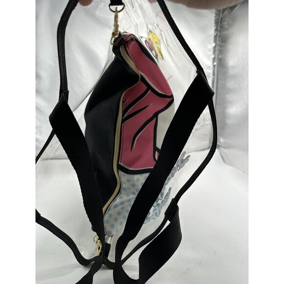 Disney Princess Belle Beauty & Beast Clear Tote w/ Removable Pouch Bag Classics - Picture 7 of 16